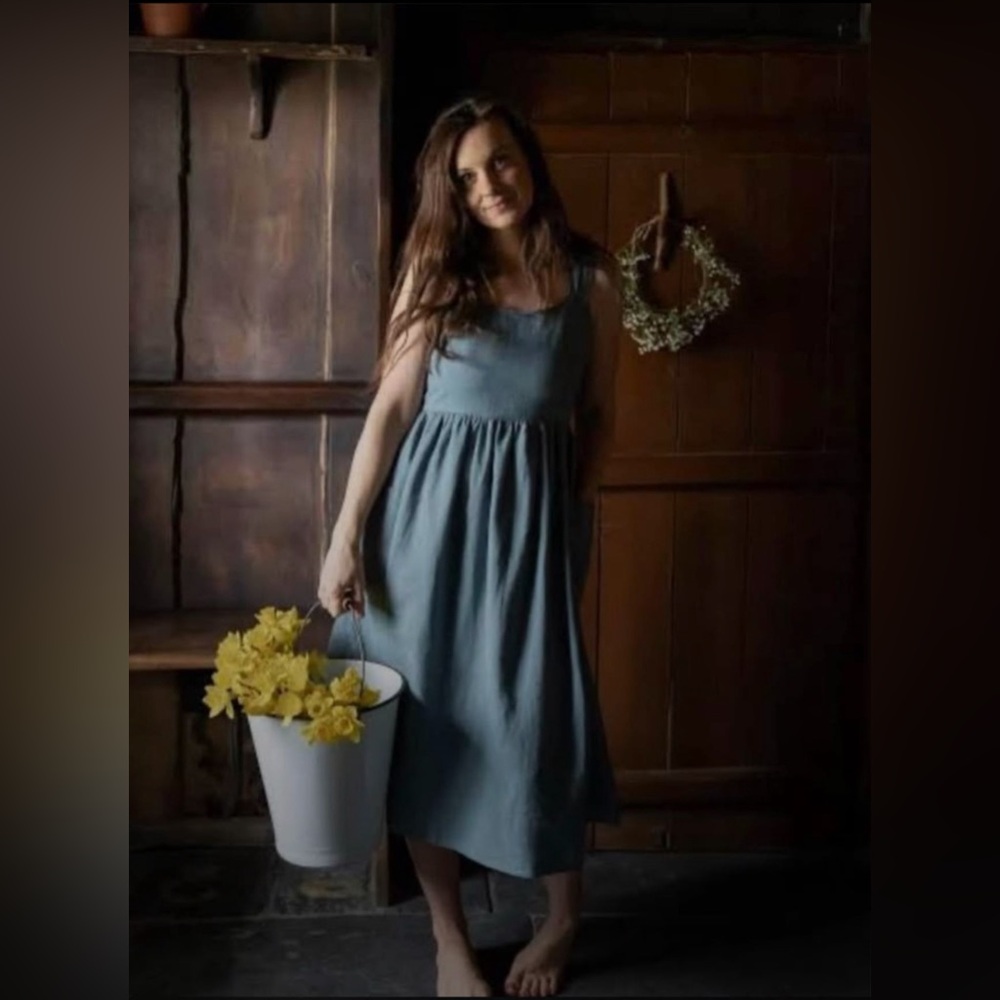 Little Cottonwood Original Blue Cottage Dress